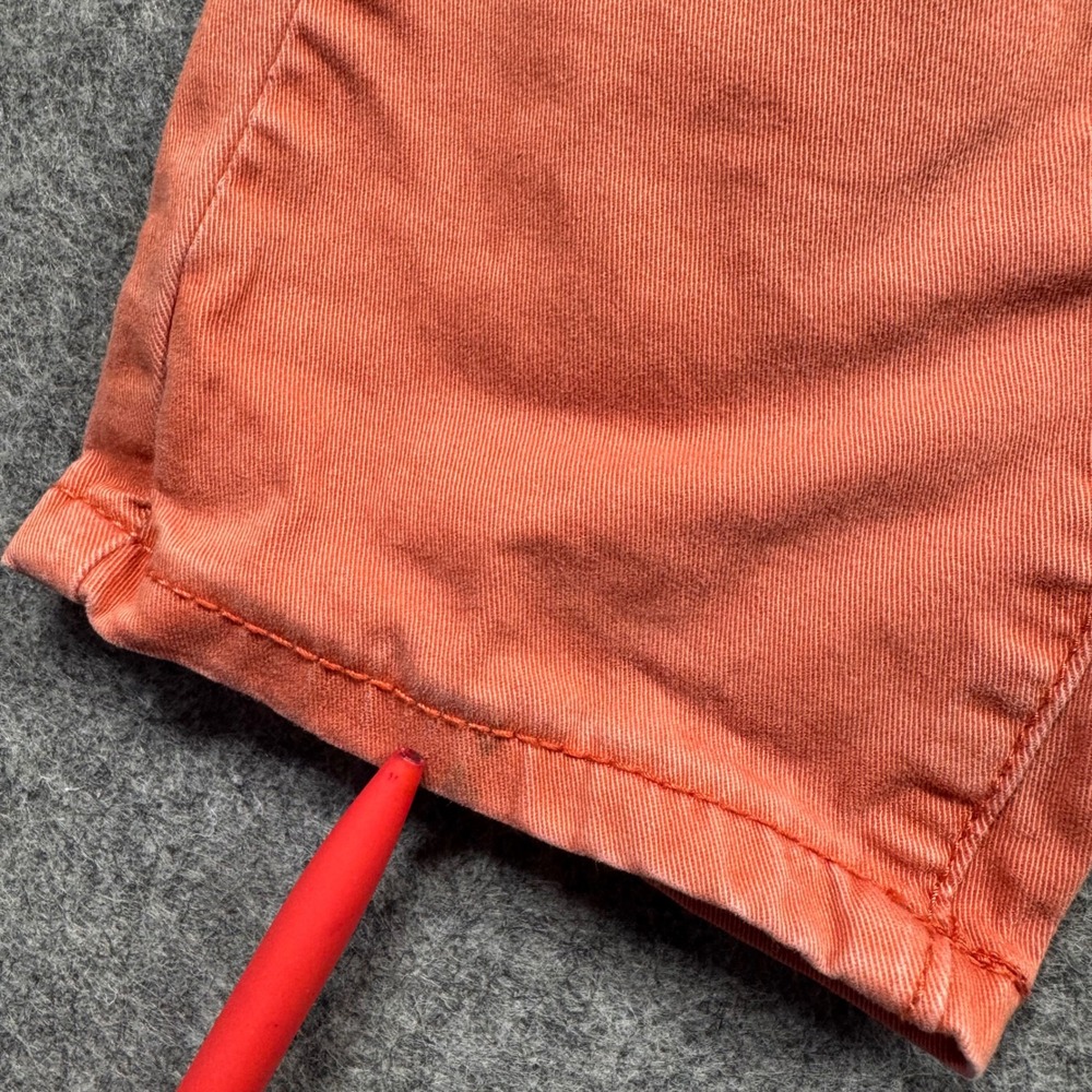JcPenny Skinny Pants Womens 8 Coral Pink‎ Mid Rise Chino Stretch Twill - Picture 8 of 13
